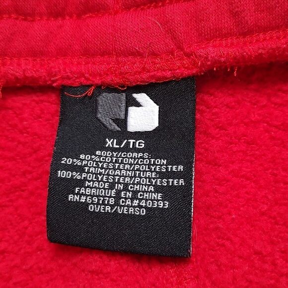 Mens Reg joggers sweatpants with relective material on front  Sz XL - Picture 5 of 6